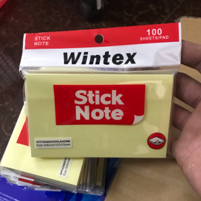 Giấy Note Wintex 3x5 vàng